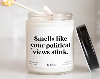 Funny Political Candle Gift, Election Candles, Election Gifts, Political Gag Gifts, Funny Candles, Personalized Candles, Gifts for Dad