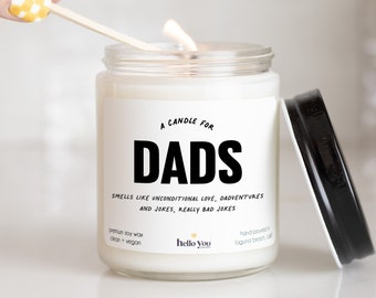 Funny Father's Day Gift | A Candle for Dads | Father's Day Gift | Gift for Dad | Funny Candle | Personalized Candle