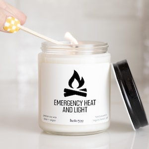 Funny Father&#39;s Day Gift | Gifts for Men | Candles for Men | Gifts for Dad | Funny Candle | Personalized Candle | Emergency Candle