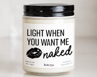 Boyfriend Gift for Him Gift for husband Gift Relationship Gift Light When You Want Me Naked Lips Gift from Girlfriend Valentine's Day Gift