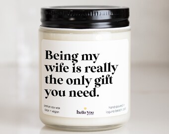 Funny Gifts for Wife Gifts Funny Wife Birthday Gifts, Personalized Gifts, Personalized Candles, Personalized Gifts, Funny Candles