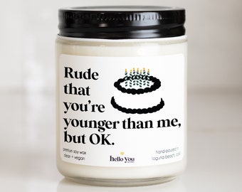 Funny Birthday gifts, Best friend birthday gifts, Funny Candles, Rude Candles, Personalized Candles Personalized Birthday Gifts or Her