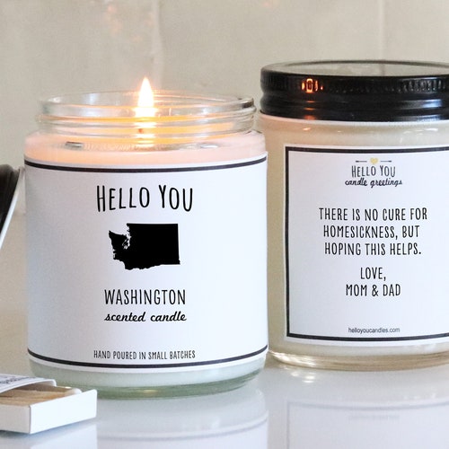 Illinois Scented Candle Homesick Gift Feeling Homesick Etsy