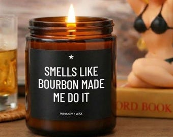 WHISKEY + WAX CANDLES