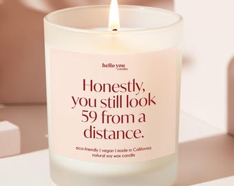 60th Birthday Gift for Best Friend Funny Candle for 60th Birthday Candle Funny Gift for Her Gift for Sister Gag Gift for 60th Birthday