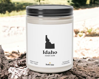 Idaho Scented Candle - Homesick Gift | State Scented Candle | Moving Gift | College Student Gift | Idaho Lover | Missing You Gift