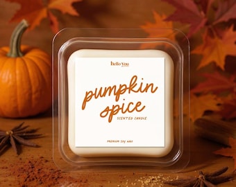 STRONG Wax Melts for Wax Warmer Fall Wax Melts Scented Wax Melts Handmade Wax Melts Natural Home Fragrance Wax Tarts Candle Alternative