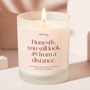 50th Birthday Gift for Best Friend Funny Candle for 50th Birthday Candle Funny Gift for Her Gift for Sister Gag Gift for 50th Birthday