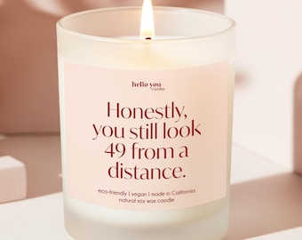 50th Birthday Gift for Best Friend Funny Candle for 50th Birthday Candle Funny Gift for Her Gift for Sister Gag Gift for 50th Birthday