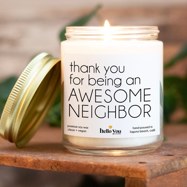 Awesome Neighbor Gift for Neighbor Thank You Gift Neighbor Housewarming Gift New Home Gift First New Neighbor Gift