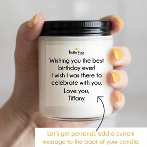 40th Birthday Gift Candle Smells like you're not in your thirties anymore Funny Birthday Gift Birthday Candle Milestone Birthday image 3