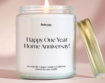 Home Anniversary Gift for Clients Candle for Housiversary Gift for House Anniversary Gift Client Realtor Gift Client Gift New Home Gift
