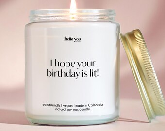 Best Friend Birthday Gift for Sister Birthday Funny Birthday Gift Candle Personalized Birthday Gift for Brother Birthday Gift Birthday Lit
