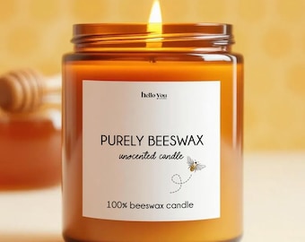 Beeswax Candles: Non-Toxic Candle Handmade Products Made in California