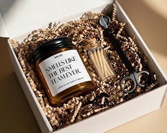Team Gifts for Team, Best Team Candle, Corporate Gift, Team Appreciation, Coworker Gift, Employee Thank You Gift