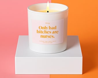 Nurse Gift for Nurse Candle Personalized Gift for Nurse Graduation Gift for New Nurse Gift for Nursing School Student Gift