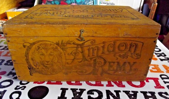 Old Chest Trunk Vintage Retro Travel Starch The Remy Lion Etsy Old Chest Trunk Vintage Retro Travel Starch The Remy Lion Etsy
