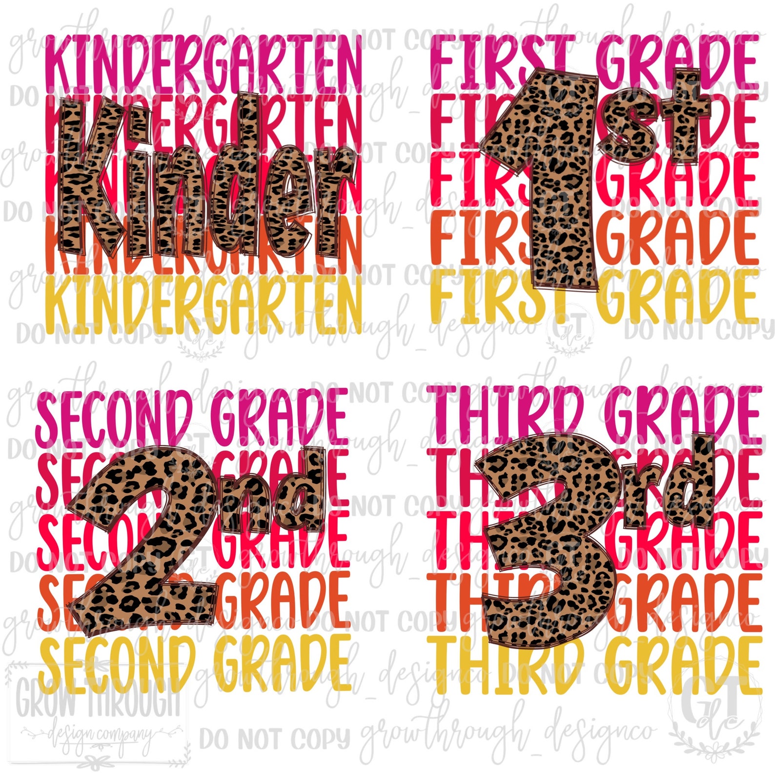 Elementary Grade School Retro Doodle - Png Only - Preschool-first ...