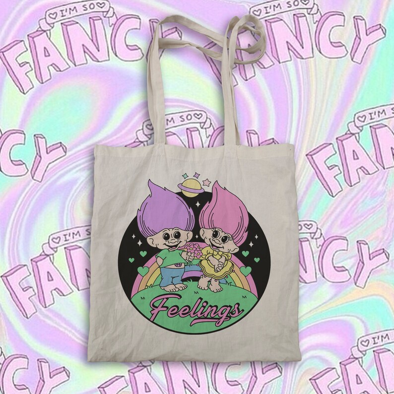 Totebag Trolls Feelings