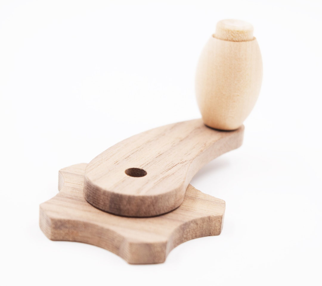 Wooden Crank, 2 Inch Choose Your Wood Type Etsy