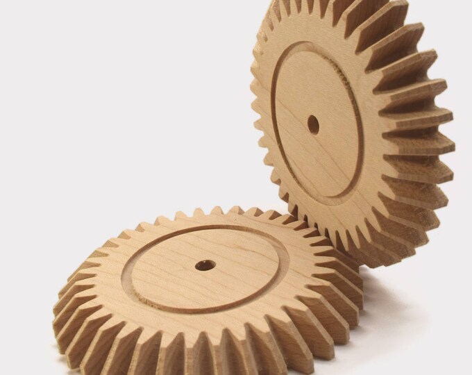 Maple Wooden Bevel Gears, Medium Etsy