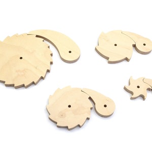 Ratchets in 1/2" Baltic Birch Plywood - Choose from a selection of sizes!