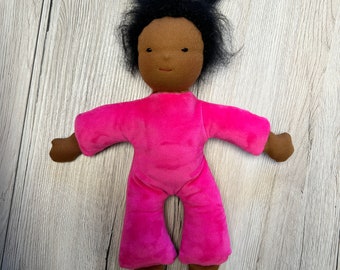 25 cm first doll rag doll according to Waldorf style from 18 months