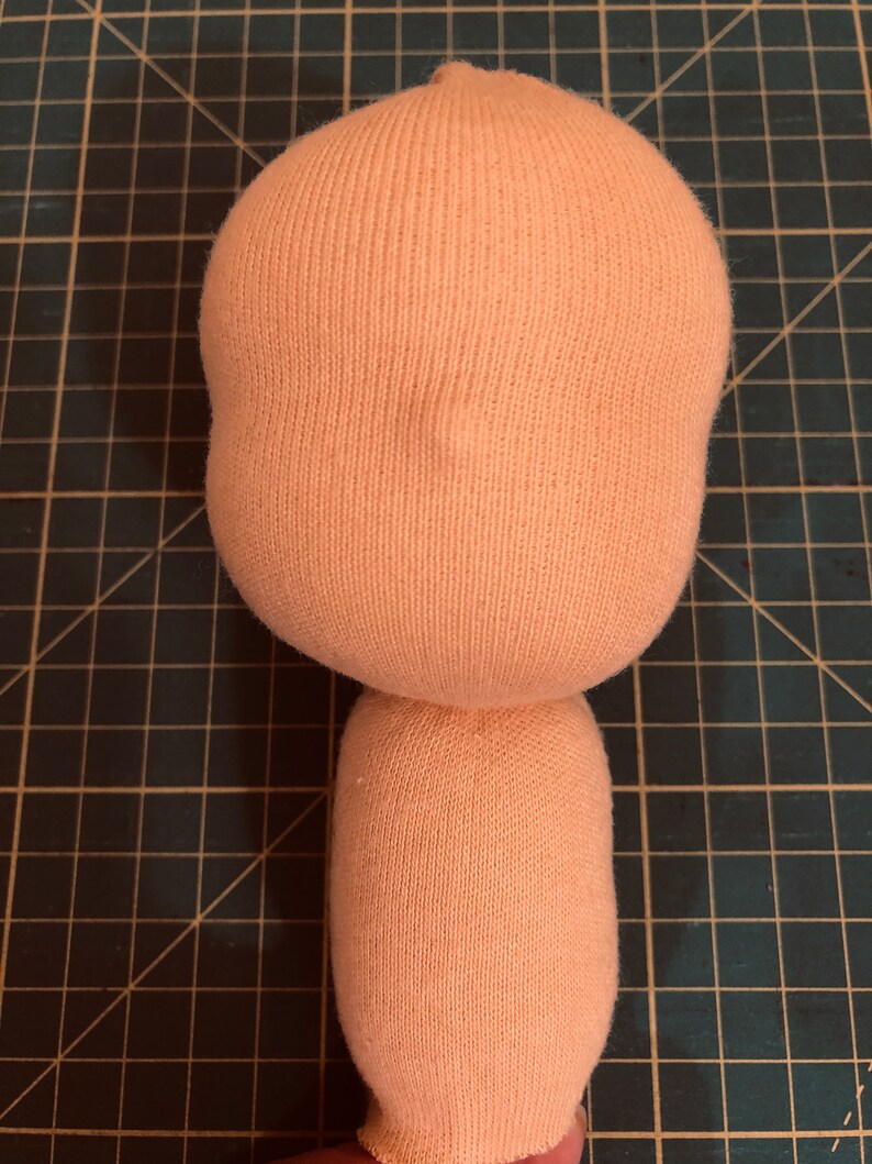 Cloth doll Waldorf doll 35 cm to make yourself material set wool organic diy vorgefertigter Kopf