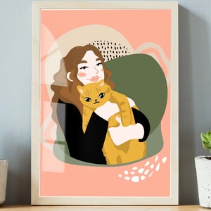 pet portrait cartoon family portrait custom portrait for couple gift cartoon portrait for dog lover personalise dog cartoons dog drawing