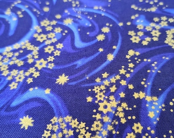 Design cotton fabric Star maps