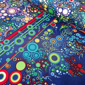 Tecido de algodão design Effervescence - Fiesta