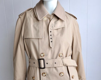 VINTAGE//BLK//METAL//IMMITATION-LEATHER BELT BUCKLE//Rain//Safari//Trench-Coat//Jacket
