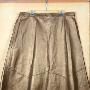 Plus size leather skirt 90s cheap