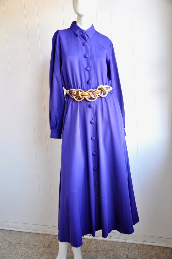 Talbots purple hotsell dress