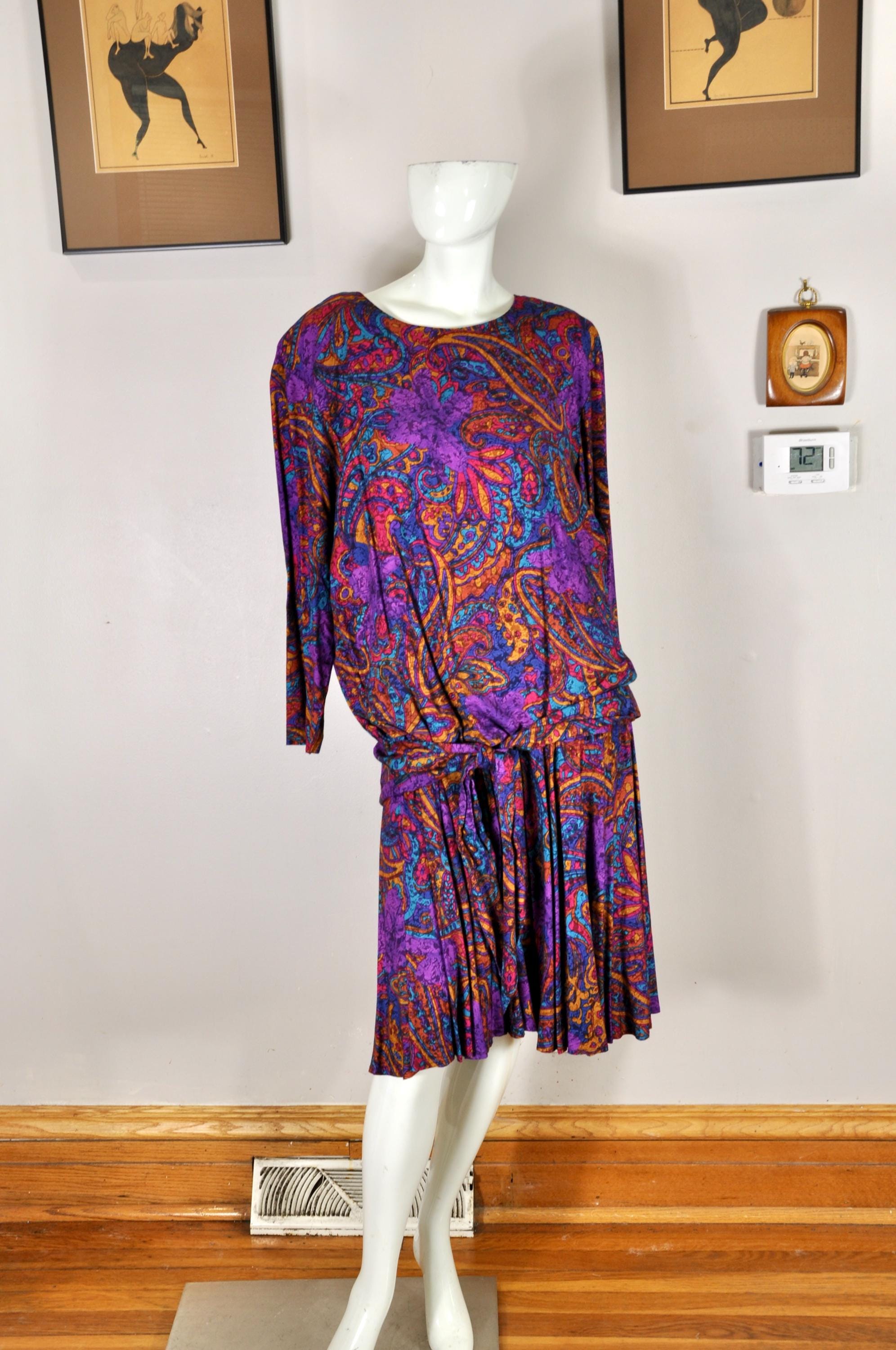 Plus Size Drop Waist Dress 1920s - Etsy Plus Size Drop Waist Dress 1920s - Etsy