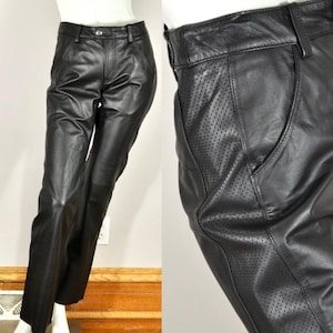 Vintage Harley Davidson Leather Pants - Etsy