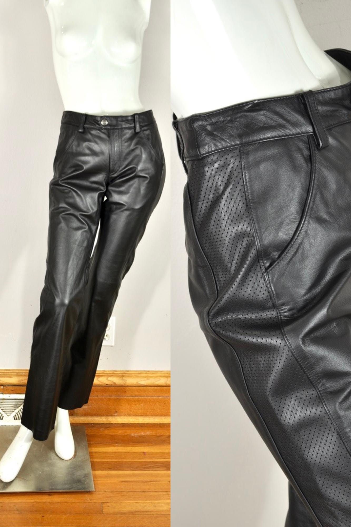 アクセサリー 80's Harley Davidson biker leather pants il_fullxfull.8023845405_2wgu.jpg