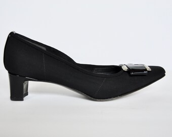 2025年春夏新作★STUART WEITZMAN★ブラックエナメルパンプス 2025年春夏新作☆STUART WEITZMAN☆ブラックエナメルパンプス