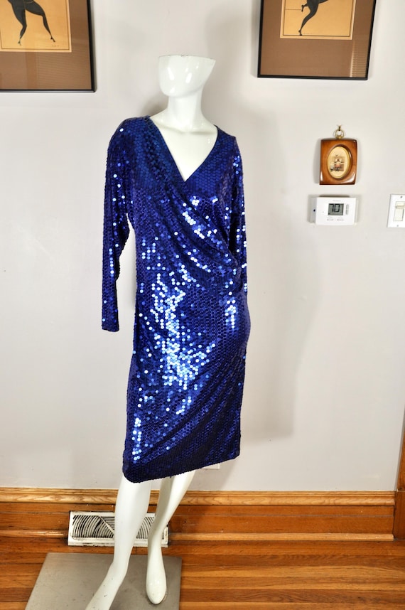 drape front sequin dress Twist Drape Sequin Dress Bronze Roland Mouret