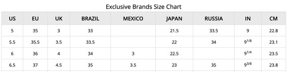 Antonio Melani Dress Size Chart