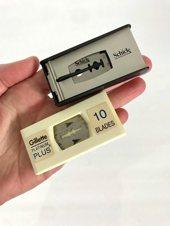 80年代 ジレット プラチナ プラス フランス製 + 90年代 シック