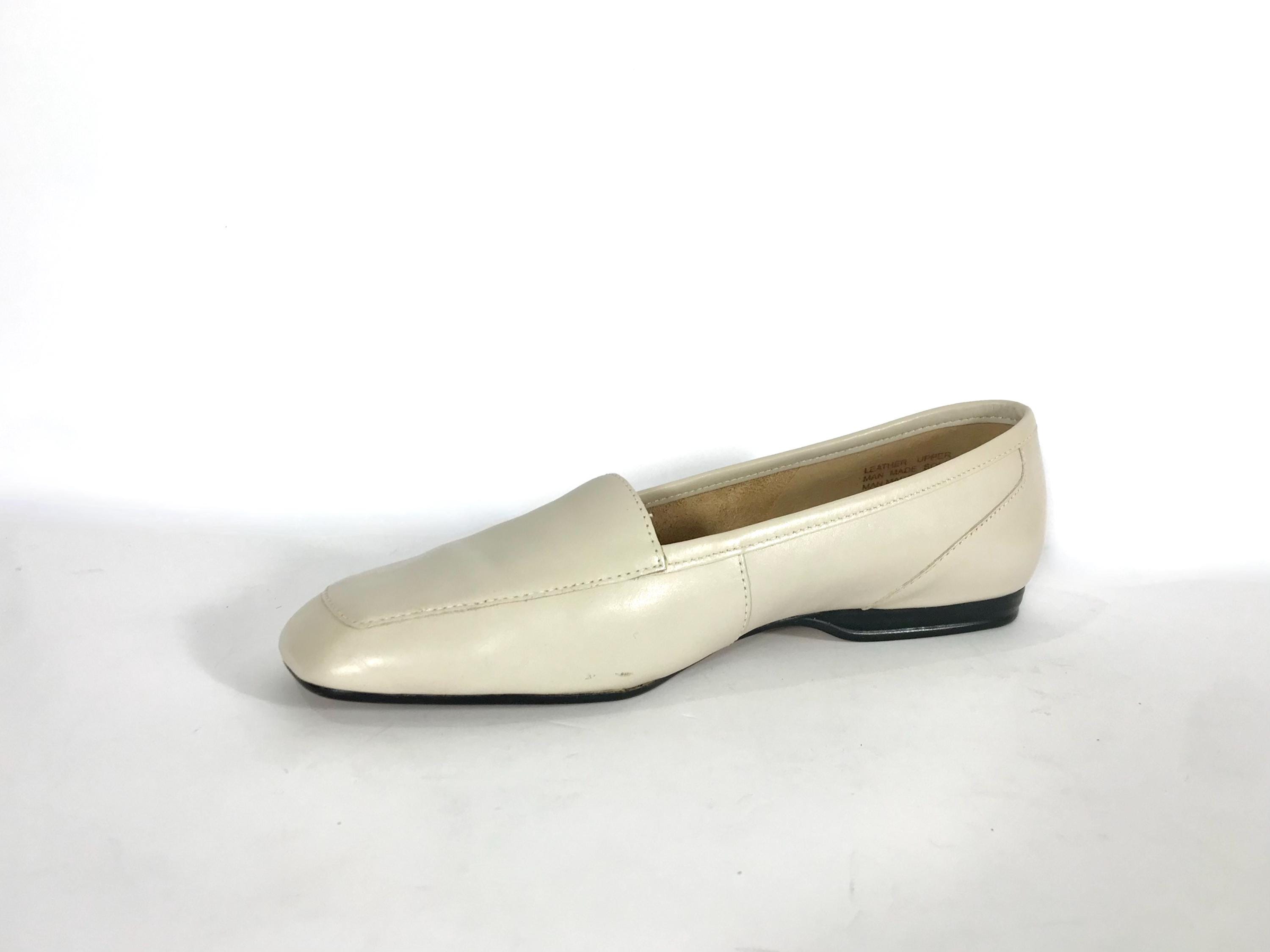IVKO Men’s White Slip-On Loafers with Tan Trim Men main image 3