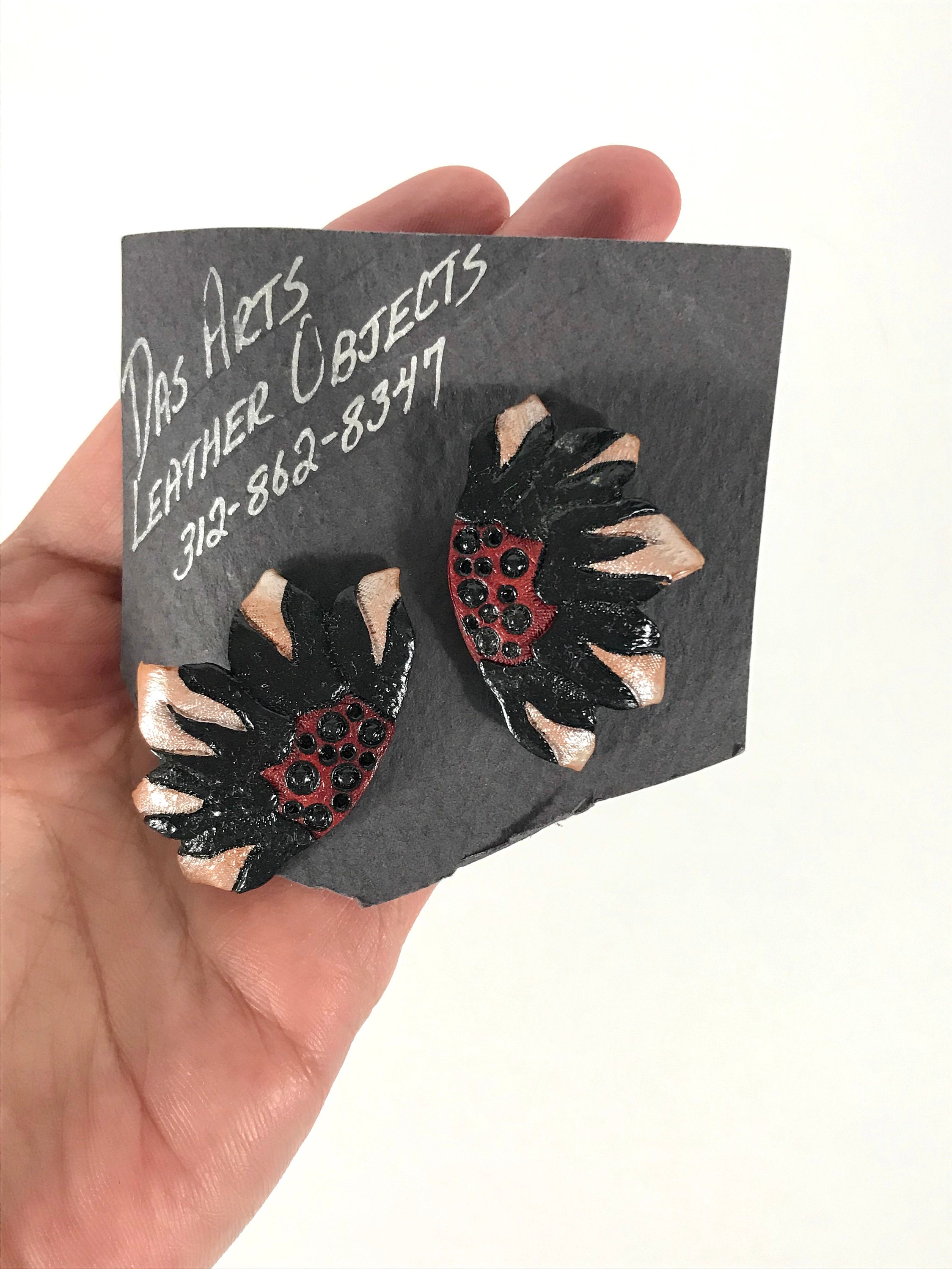 ◆VINTAGE HOLLYWOOD◆ Tropical Flower Earrings VH2336EA008B Tropical Flower Earrings - ScattyBun