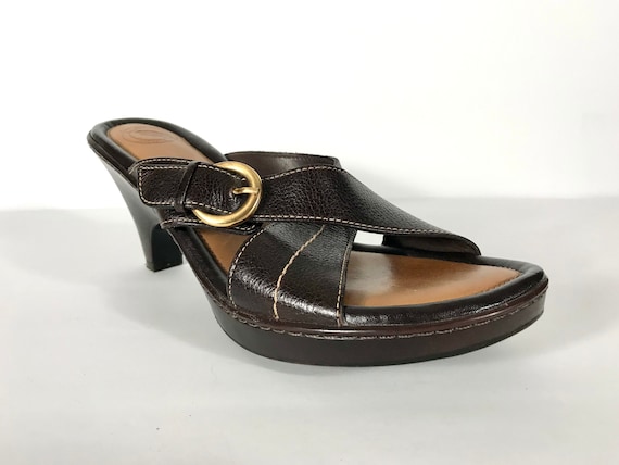 Nurture hotsell black sandals