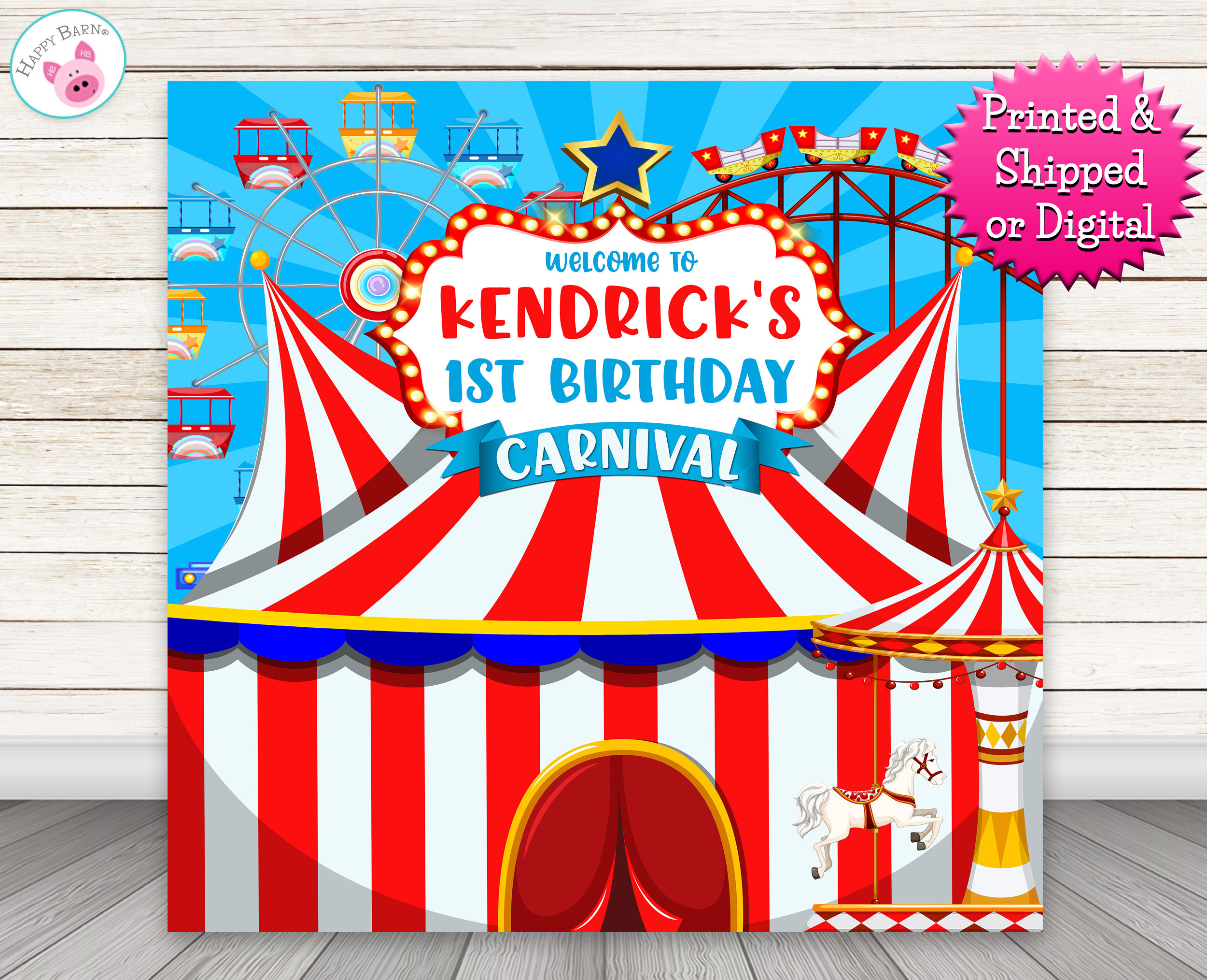 Circus Backdrop, Circus Photo Booth Backdrop, Circus Photo Backdrop, Carnival  Backdrop, Carnival Photo Backdrop, Circus Animals Backdrop - Etsy