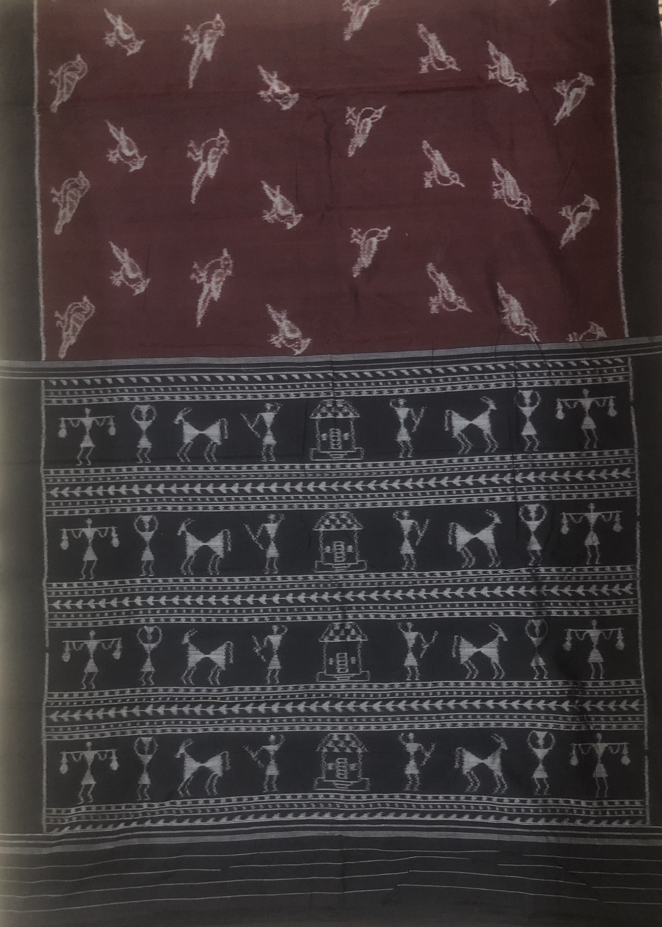 handloom ikkat sarees