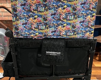 Hecho a pedido: toldo Magic Mickey, fundas de asiento, para su carrito Wonderfold, carrito Rainbow Baby y carrito Joymor
