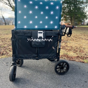 Made to order- Boho Suns Canopy, Seat Covers, for your Wonderfold Wagon, Rainbow Baby Wagon, Joymor Wagon