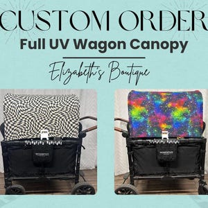 Wykonane na zamówienie – niestandardowe zadaszenie wagonu, wagon Wonderfold, Rainbow Baby, Joymor – przeczytaj opis