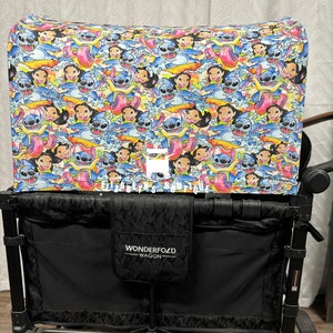 Made to order- Lilo Wagon Canopy , Seat Covers for your Wonderfold Wagon, Rainbow Baby, Joymor Wagon